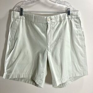 Southern Tide Mens Channel Marker Beige Shorts Size 38 x 8 Yachting Golf Travel